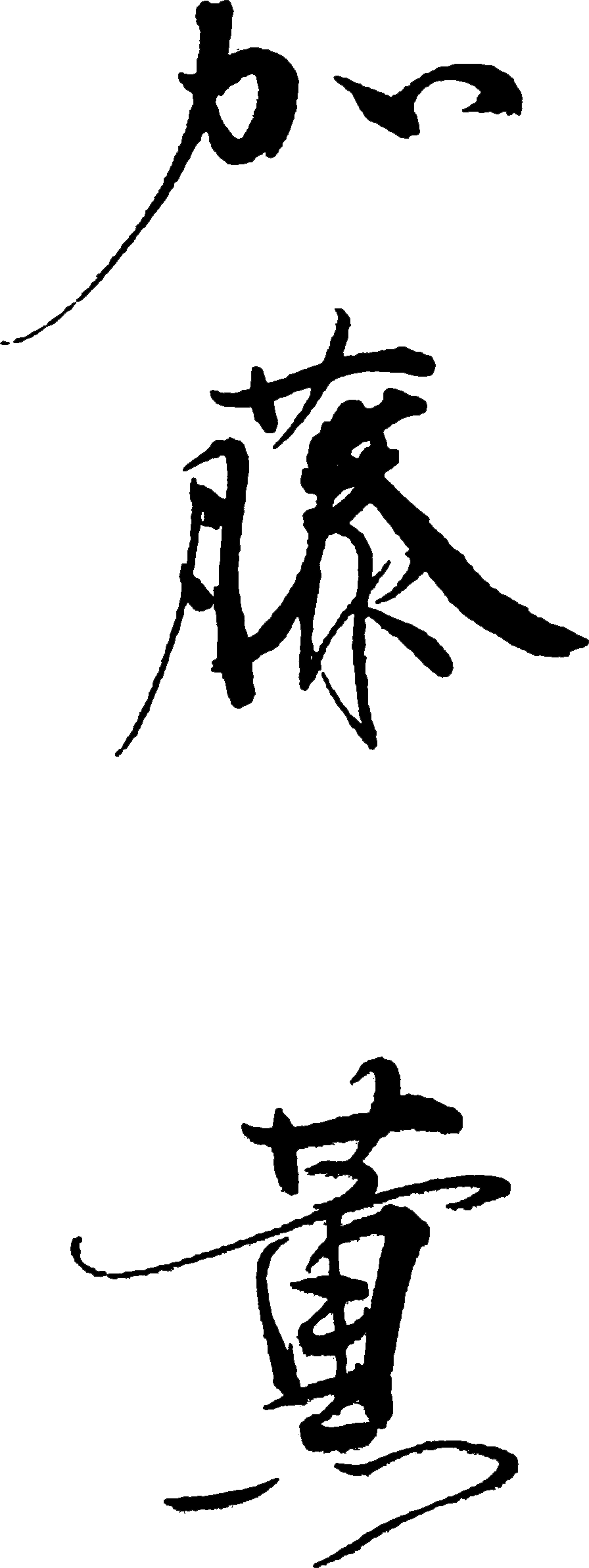 加藤薫 署名